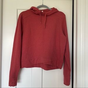 All in motion cropped hoodie